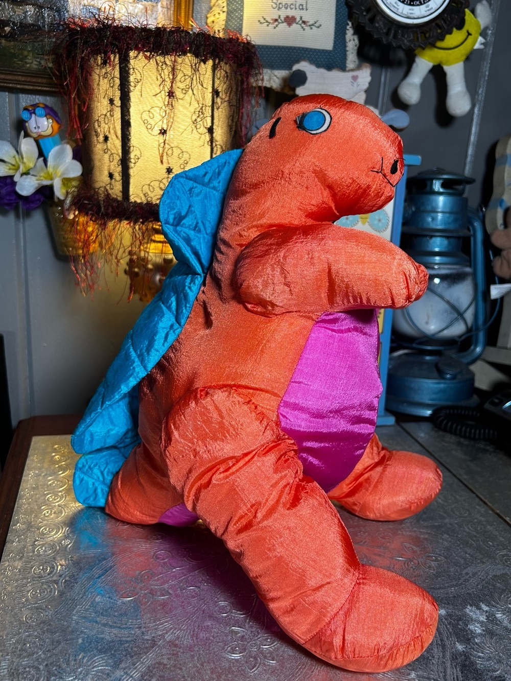Vintage 90’s 12-inch Parachute Dinosaur Plush